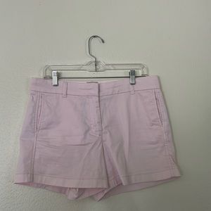 J. Crew light pink 4” stretch chino shorts